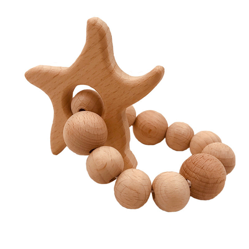 Beech Wood Animal Teether